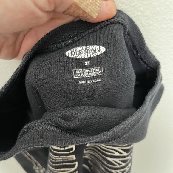 Old Navy | Glow In The Dark Skeleton Set Long Sleeve Shirt & Pants 2T Halloween - Picture 9 of 10